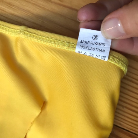 Shein Yellow Bikini, EUC, XS/S - Picture 10 of 12